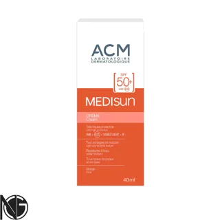 ژل ضد آفتاب بی‌رنگ صورت ای سی ام SPF50